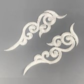 Kód: 39394 Páros csipke 16x5cm - WHITE (feh�r)